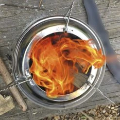 Camping & Survival HIGHLANDER CABAR WOOD BURNING STOVE | Stainless Steel, 8cm X 14cm 7 Camping & Survival HIGHLANDER CABAR WOOD BURNING STOVE | Stainless Steel, 8cm X 14cm