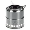 Camping & Survival HIGHLANDER CABAR WOOD BURNING STOVE | Stainless Steel, 8cm X 14cm