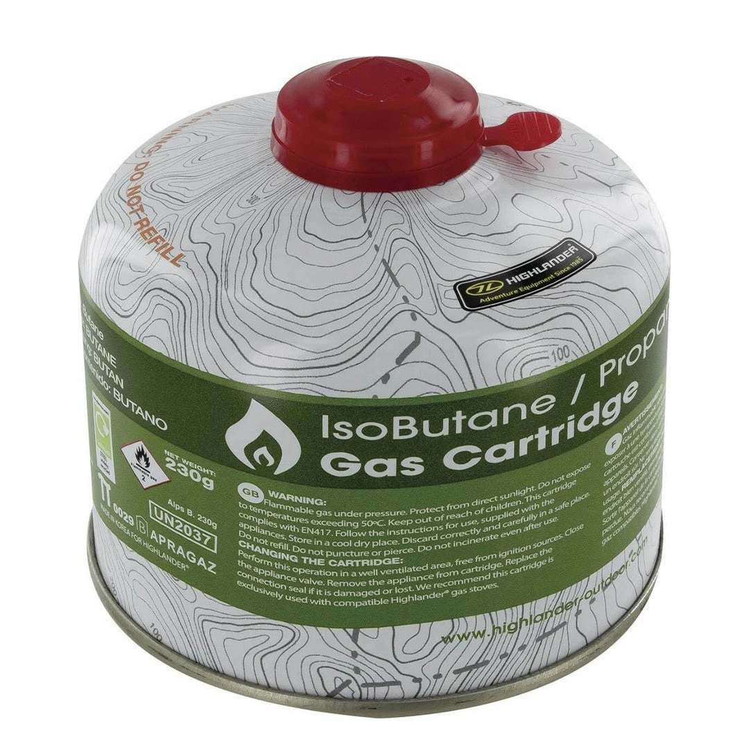 Camping & Survival HIGHLANDER CAMPING GAS CANISTERS | IsoButane/Propane Mix 2 Camping & Survival HIGHLANDER CAMPING GAS CANISTERS | IsoButane/Propane Mix