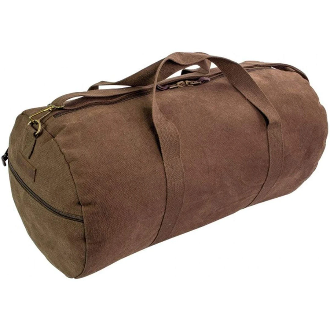 Bags, Packs & Boxes HIGHLANDER CRIEFF CANVAS ROLL BAG | Shoulder Carry Holdall, 45L 2 Bags, Packs & Boxes HIGHLANDER CRIEFF CANVAS ROLL BAG | Shoulder Carry Holdall, 45L
