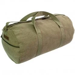 Bags, Packs & Boxes HIGHLANDER CRIEFF CANVAS ROLL BAG | Shoulder Carry Holdall, 45L