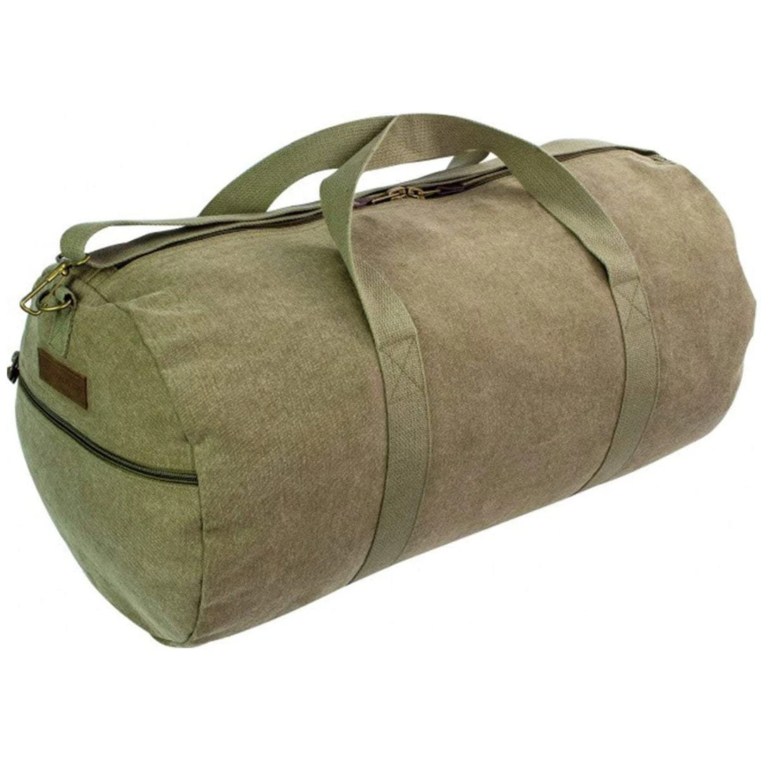 Bags, Packs & Boxes HIGHLANDER CRIEFF CANVAS ROLL BAG | Shoulder Carry Holdall, 45L 1 Bags, Packs & Boxes HIGHLANDER CRIEFF CANVAS ROLL BAG | Shoulder Carry Holdall, 45L