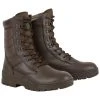 HIGHLANDER DELTA BOOTS BROWN | Men's Full Leather Combat Boots Footwear