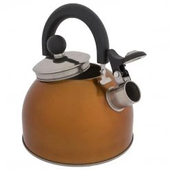HIGHLANDER DELUXE WHISTLING KETTLE 2L | Stove Top Camping Kettle Camping & Survival
