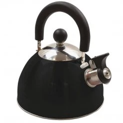HIGHLANDER DELUXE WHISTLING KETTLE 2L | Stove Top Camping Kettle Camping & Survival
