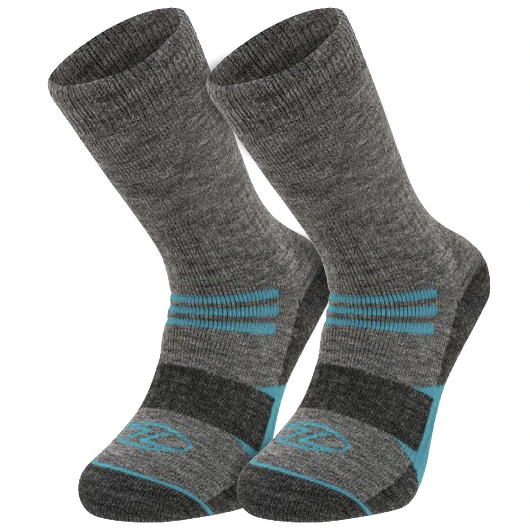 HIGHLANDER EXPLORER SOCKS | Winter Merino Wool Sock, Charcoal 1 HIGHLANDER EXPLORER SOCKS | Winter Merino Wool Sock, Charcoal