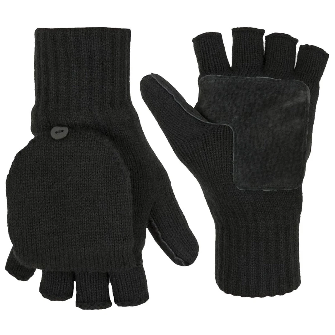 HIGHLANDER FALHER SHOOTING MITTS | Thinsulate Lined Fingerless Gloves 1 HIGHLANDER FALHER SHOOTING MITTS | Thinsulate Lined Fingerless Gloves