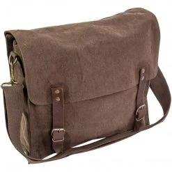 Bags, Packs & Boxes HIGHLANDER FINTRY CANVAS SATCHEL 9L | Vintage Style Messenger Bag