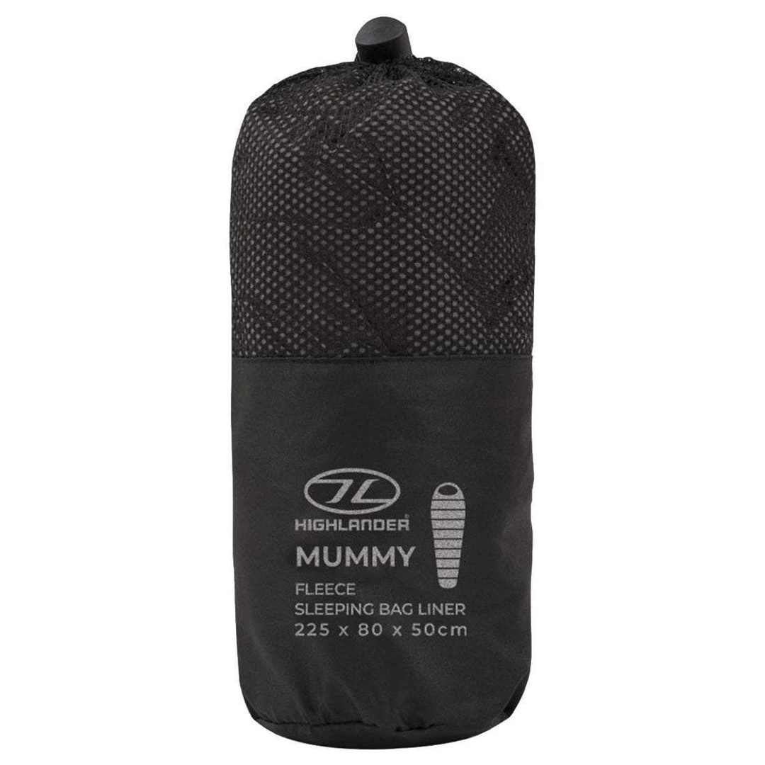 HIGHLANDER FLEECE SLEEPING BAG LINER | Thermal, Soft & Warm, 225cm Bivvi Bags & Liners 4 HIGHLANDER FLEECE SLEEPING BAG LINER | Thermal, Soft & Warm, 225cm Bivvi Bags & Liners