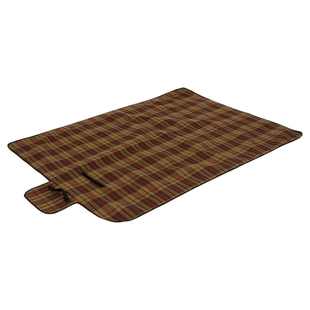 HIGHLANDER PICNIC BLANKET | Roll-Up Fleece Travel Throw, 175cm X 135cm 3 HIGHLANDER PICNIC BLANKET | Roll-Up Fleece Travel Throw, 175cm X 135cm