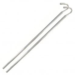 HIGHLANDER STEEL WIRE TENT PEGS | Pack Of Ten, 24cm / 9.5"