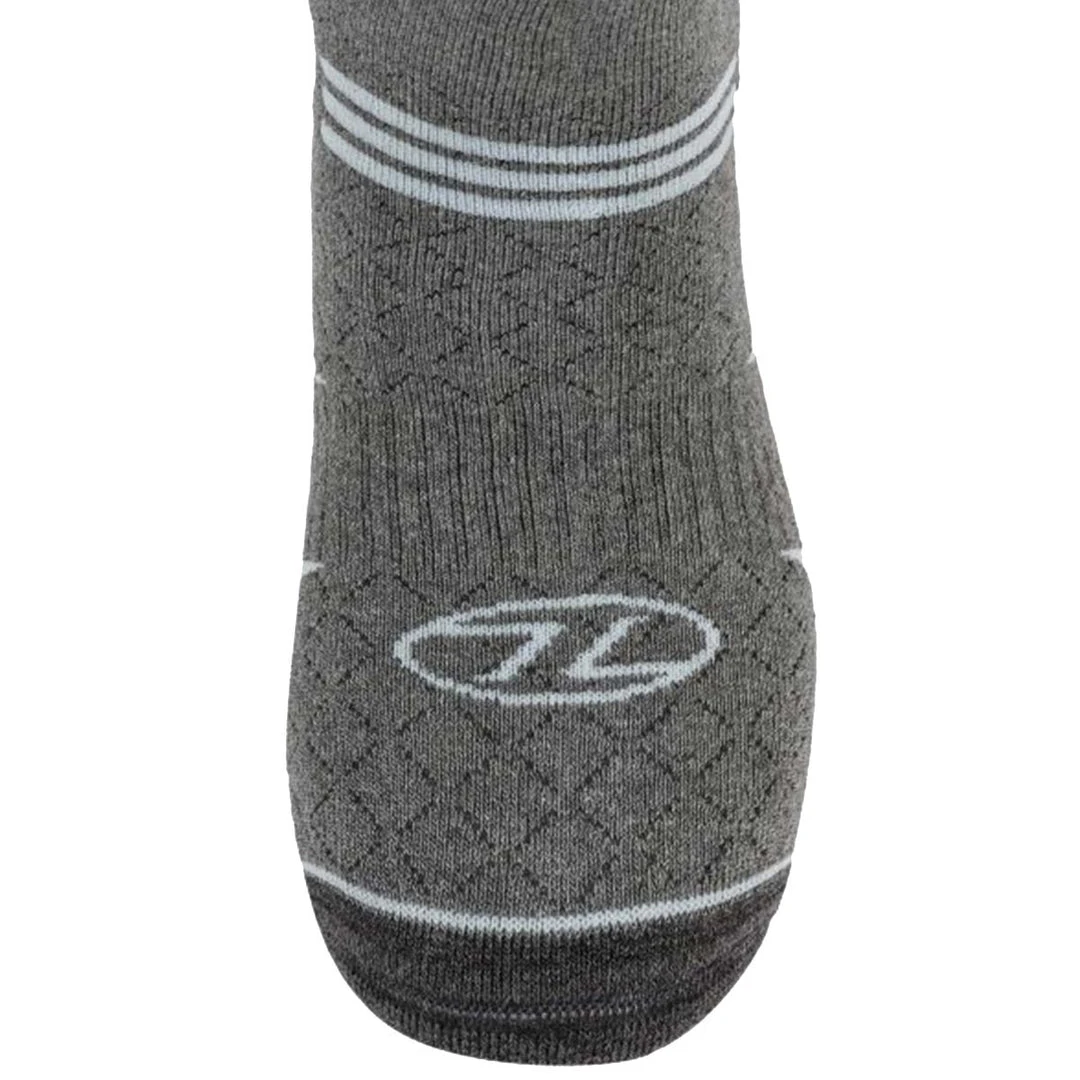 HIGHLANDER TREK COMBED COTTON SOCKS | All-Year Round Sock, Charcoal 4 HIGHLANDER TREK COMBED COTTON SOCKS | All-Year Round Sock, Charcoal
