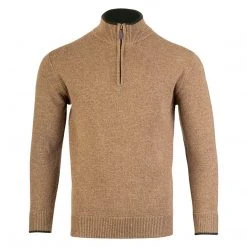 JACK PYKE ASHCOMBE 100% LAMBSWOOL ZIPNIT | Men's 1/4 Zip Pullover