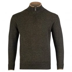 JACK PYKE ASHCOMBE 100% LAMBSWOOL ZIPNIT | Men's 1/4 Zip Pullover