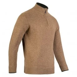 JACK PYKE ASHCOMBE 100% LAMBSWOOL ZIPNIT | Men's 1/4 Zip Pullover