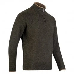 JACK PYKE ASHCOMBE 100% LAMBSWOOL ZIPNIT | Men's 1/4 Zip Pullover