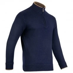JACK PYKE ASHCOMBE 100% LAMBSWOOL ZIPNIT | Men's 1/4 Zip Pullover