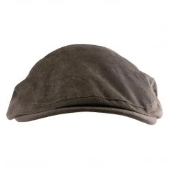 Discontinued Product JACK PYKE ASHCOMBE FLAT CAP | Waterproof, NYCO Material, Olive Brown Rainwear