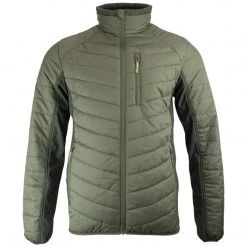 JACK PYKE HYBRID JACKET | Men's Quilted Coat With Polar Fleece, Green