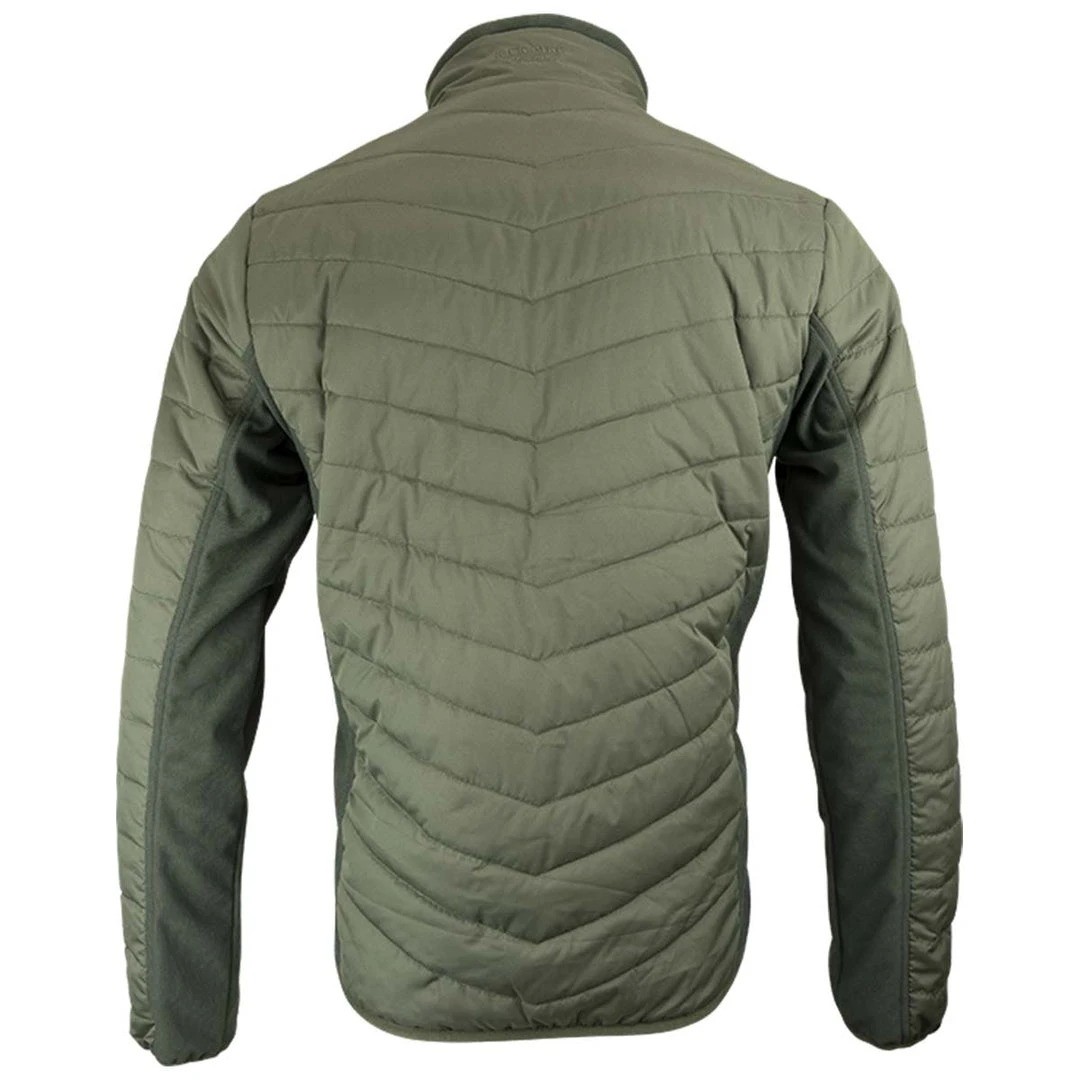 JACK PYKE HYBRID JACKET | Men's Quilted Coat With Polar Fleece, Green 3 JACK PYKE HYBRID JACKET | Men's Quilted Coat With Polar Fleece, Green