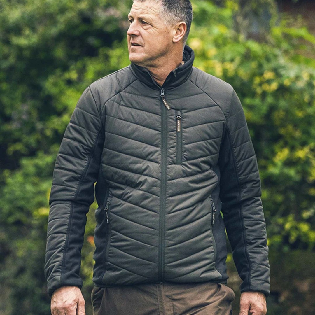 JACK PYKE HYBRID JACKET | Men's Quilted Coat With Polar Fleece, Green 7 JACK PYKE HYBRID JACKET | Men's Quilted Coat With Polar Fleece, Green