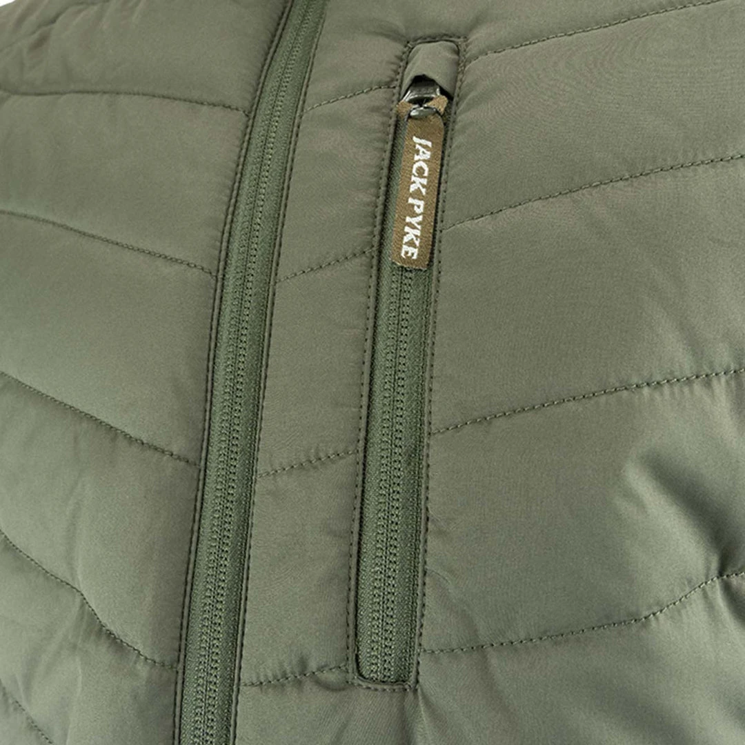 JACK PYKE HYBRID JACKET | Men's Quilted Coat With Polar Fleece, Green 6 JACK PYKE HYBRID JACKET | Men's Quilted Coat With Polar Fleece, Green