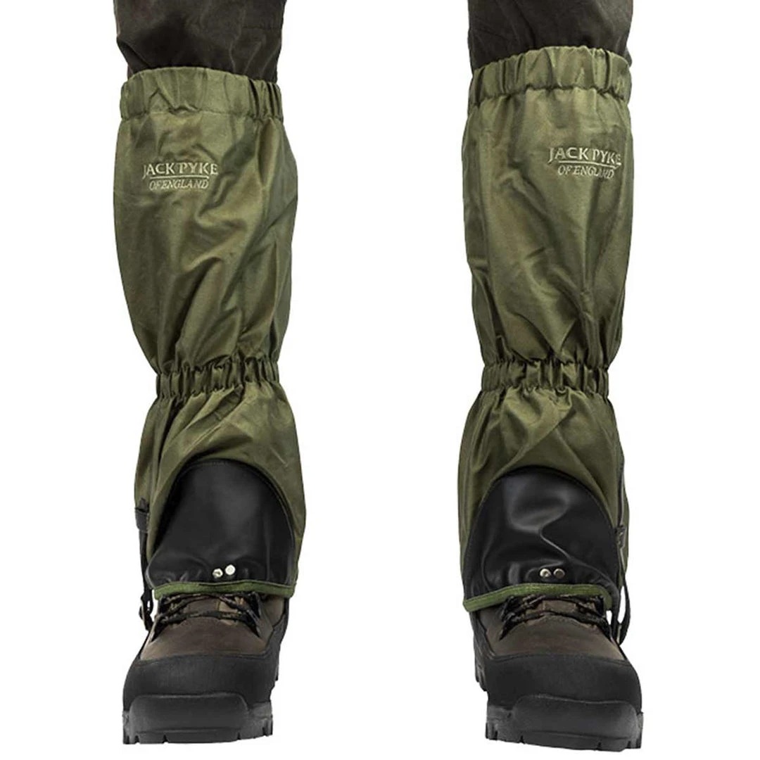 Accessories JACK PYKE WATERPROOF GAITERS | Full Zip & Leather Under Boot Strap 1 Accessories JACK PYKE WATERPROOF GAITERS | Full Zip & Leather Under Boot Strap