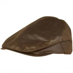 Rainwear JACK PYKE WAX FLAT CAP | Men's Waterproof Waxed Cotton Hat