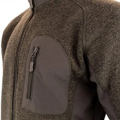 JACK PYKE WEARDALE KNITTED JACKET | Men's Knit Fleece Coat With Full Zip