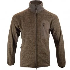 JACK PYKE WEARDALE KNITTED JACKET | Men's Knit Fleece Coat With Full Zip
