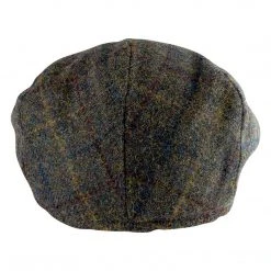 JACK PYKE WOOL BLEND FLAT CAP | Men's Classic Fitted Tweed Hat Headwear