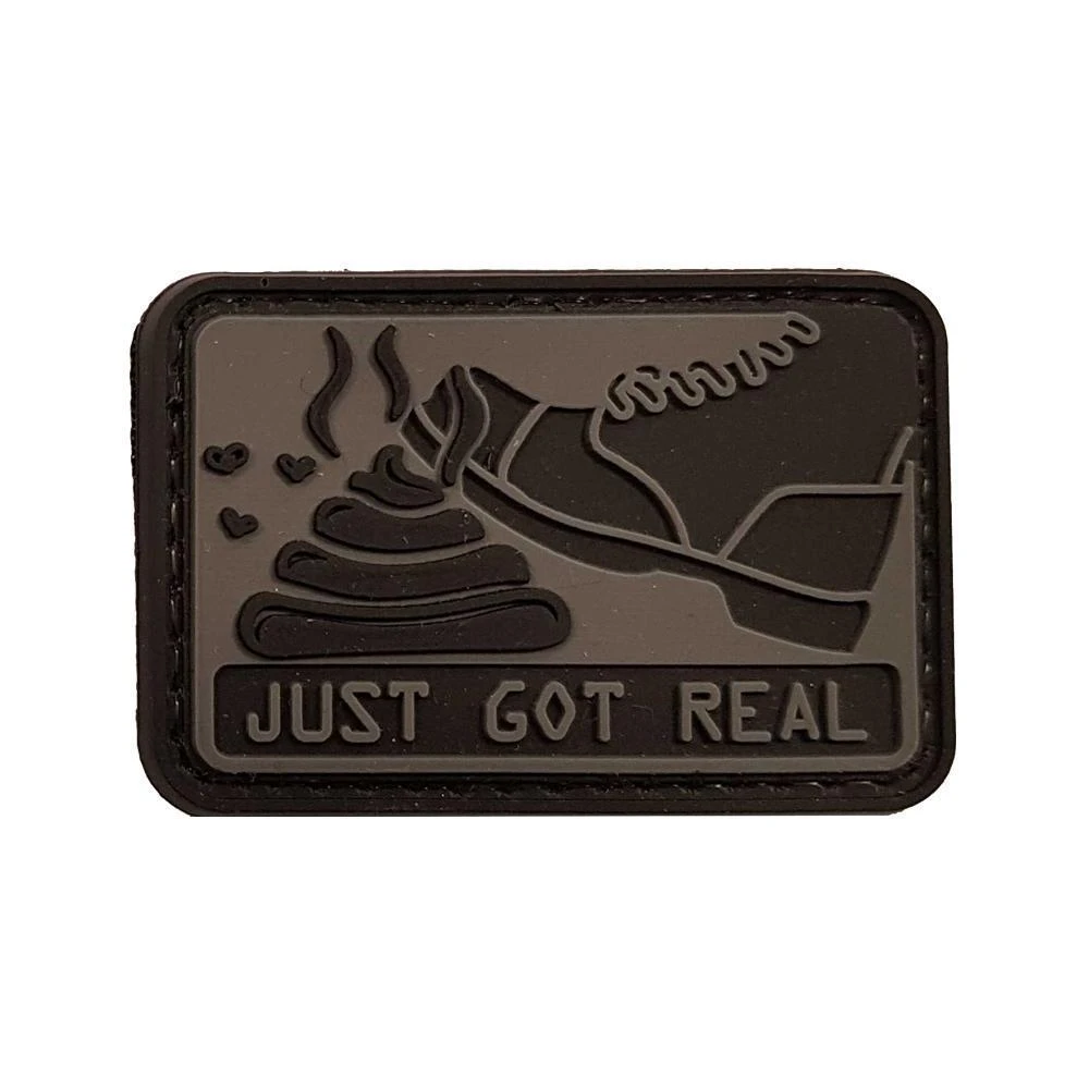 Unbranded Just Got Real Morale Patch Insignia & Patches 2 Unbranded Just Got Real Morale Patch Insignia & Patches