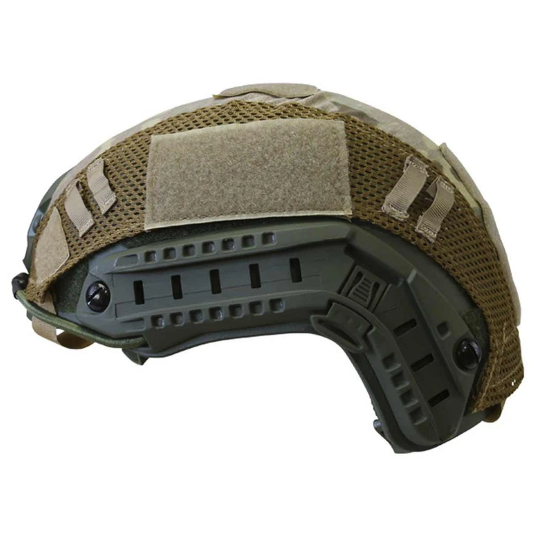 Kombat UK KOMBAT FAST HELMET COVER | With Mesh Panels, Rip-Stop, For Airsoft Headwear 3 Kombat UK KOMBAT FAST HELMET COVER | With Mesh Panels, Rip-Stop, For Airsoft Headwear