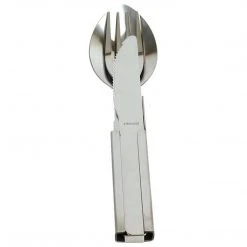Kombat UK KOMBAT NATO KFS SET | Stainless Steel Camping Knife Fork Spoon Kit Camping & Survival