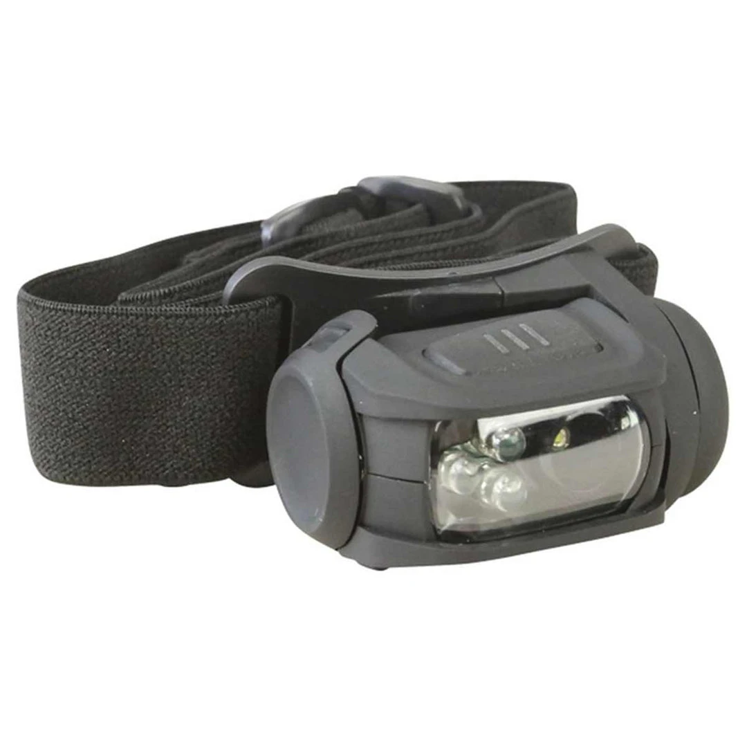 Kombat UK Equipment KOMBAT PREDATOR II HEAD TORCH | Headlamp, White/Red Light, 110 Lumen 1 Kombat UK Equipment KOMBAT PREDATOR II HEAD TORCH | Headlamp, White/Red Light, 110 Lumen