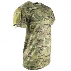 Kombat UK KOMBAT TACTICAL T-SHIRT | Men's Camo Combat Tee With Arm Pockets Clothing