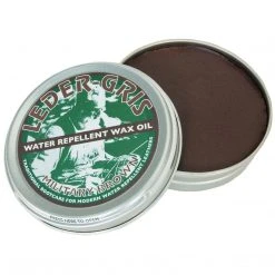 LEDER GRIS ORIGINAL POLISH 40g BROWN | For Leather Boots & Shoes Accessories