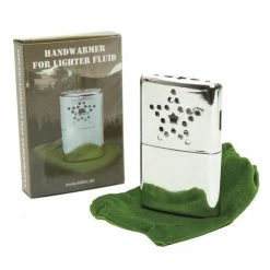 MIL-TEC REUSABLE HAND WARMER | Runs On Lighter Fluid, 5.5cm X 8.5cm