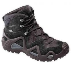 LOWA ZEPHYR GTX MID TF BLACK | Waterproof Gore-Tex Lined Tactical Boot