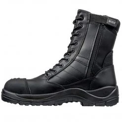 Rainwear MAGNUM CENTURION 8.0 LEATHER DSZ S3 | Double Side Zip Safety Boots Black