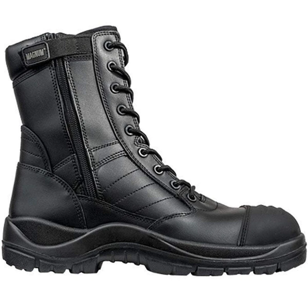 Rainwear MAGNUM CENTURION 8.0 LEATHER DSZ S3 | Double Side Zip Safety Boots Black 1 Rainwear MAGNUM CENTURION 8.0 LEATHER DSZ S3 | Double Side Zip Safety Boots Black