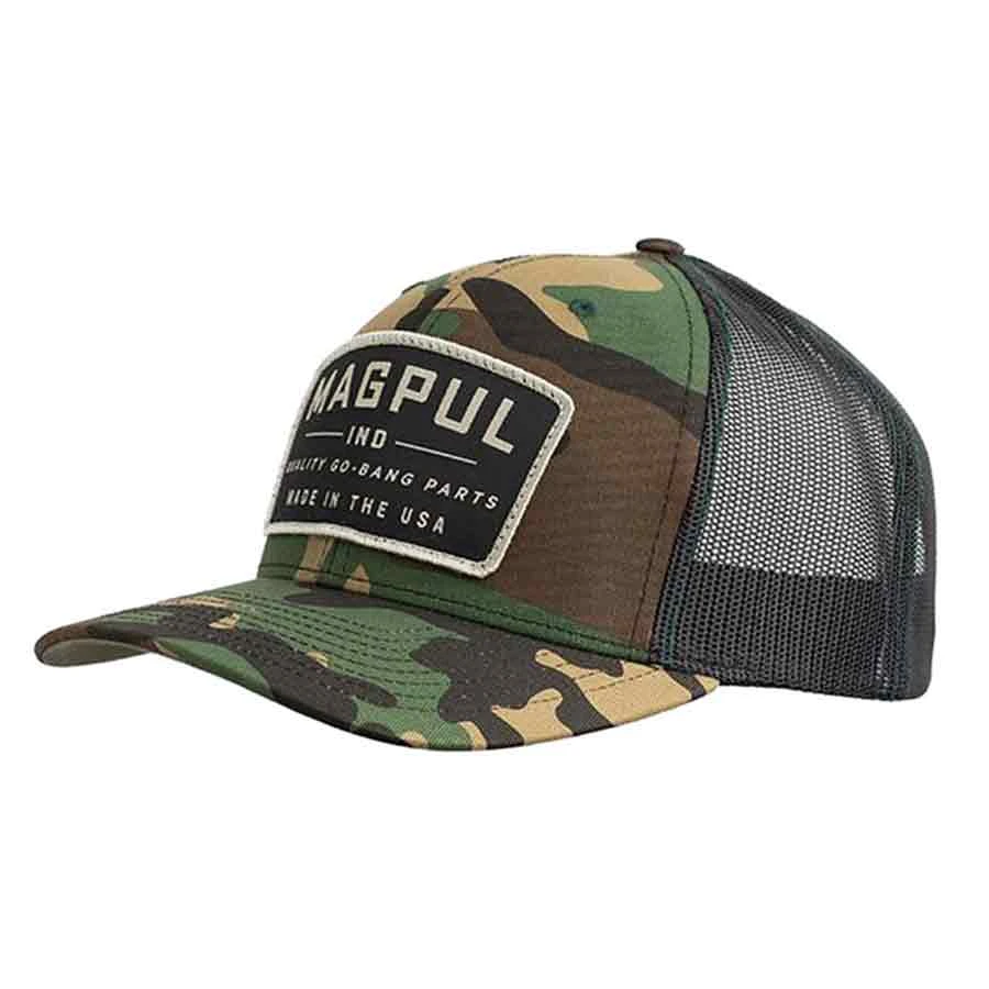 Headwear MAGPUL GO BANG TRUCKER CAP | Men's Adjustable Mesh Back Baseball Cap 5 Headwear MAGPUL GO BANG TRUCKER CAP | Men's Adjustable Mesh Back Baseball Cap