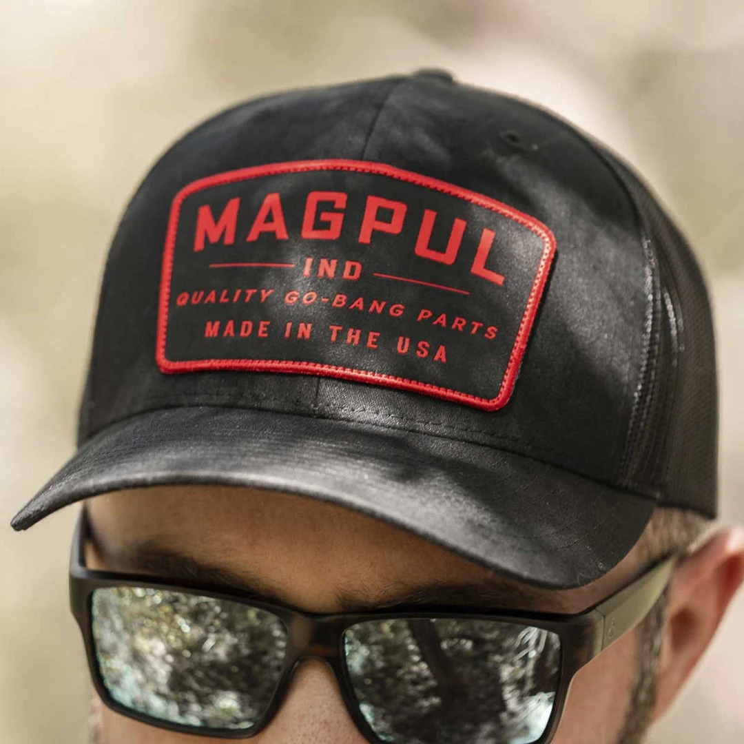 Headwear MAGPUL GO BANG TRUCKER CAP | Men's Adjustable Mesh Back Baseball Cap 4 Headwear MAGPUL GO BANG TRUCKER CAP | Men's Adjustable Mesh Back Baseball Cap