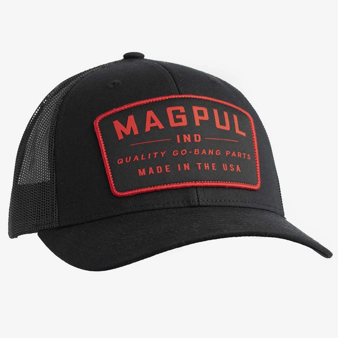 Headwear MAGPUL GO BANG TRUCKER CAP | Men's Adjustable Mesh Back Baseball Cap 2 Headwear MAGPUL GO BANG TRUCKER CAP | Men's Adjustable Mesh Back Baseball Cap