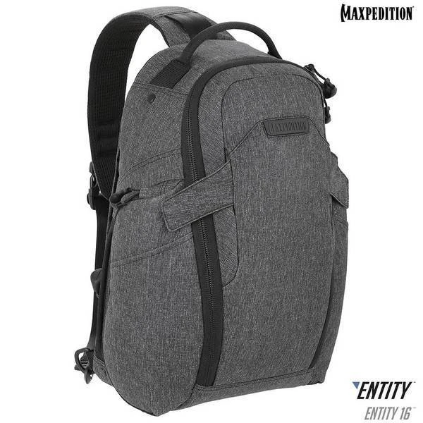 MAXPEDITION ENTITY 16 | EDC Slingback Backpack, Charcoal, 16L MAXPEDITION ENTITY 16 | EDC Slingback Backpack, Charcoal, 16L