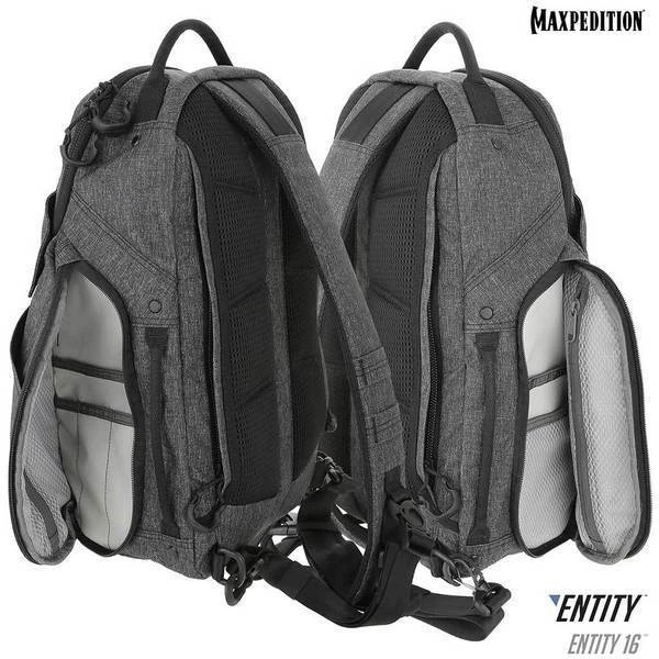 MAXPEDITION ENTITY 16 | EDC Slingback Backpack, Charcoal, 16L MAXPEDITION ENTITY 16 | EDC Slingback Backpack, Charcoal, 16L