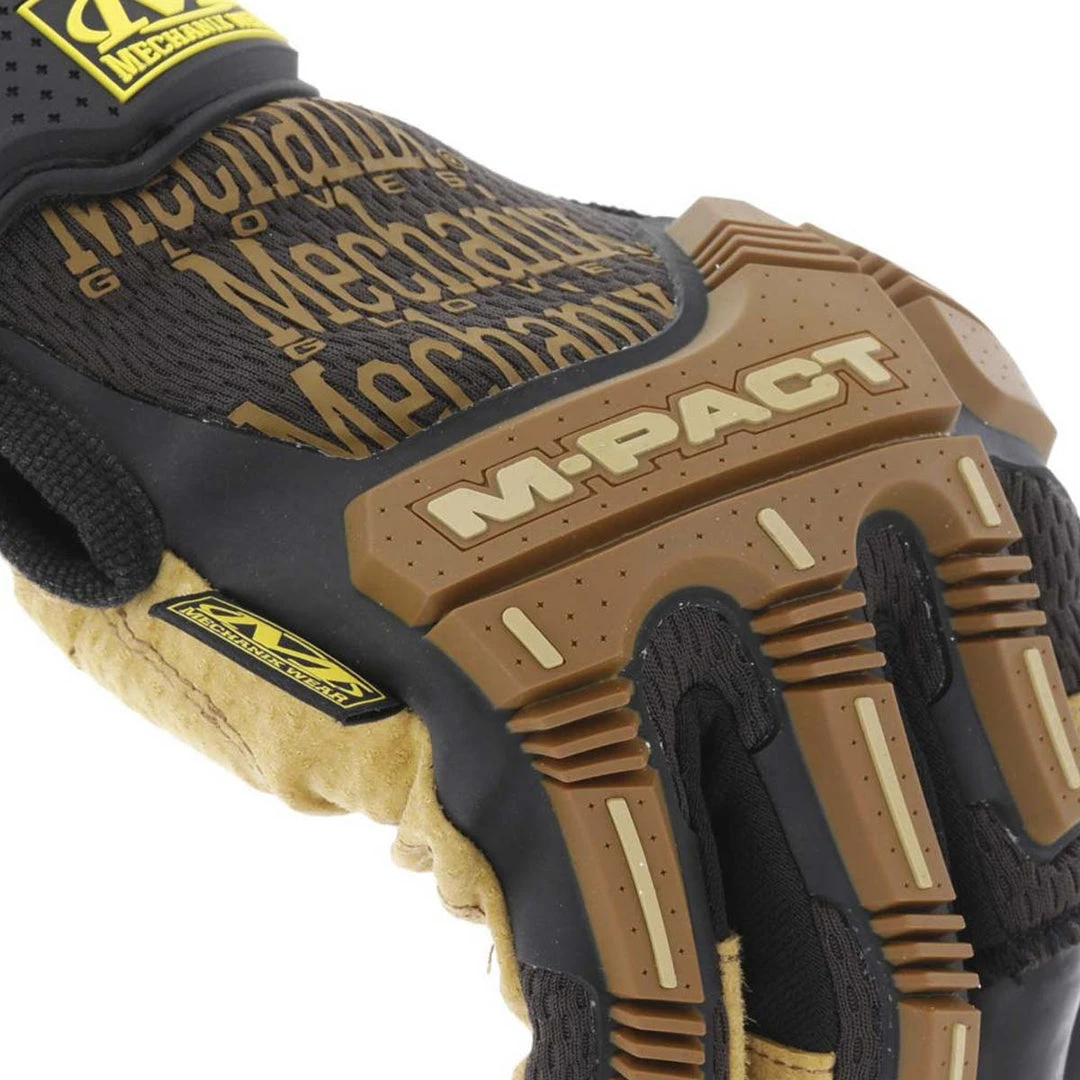 Mechanix Wear Clothing MECHANIX DURAHIDE M-PACT FRAMER | Men's Fingerless Work Gloves 3 Mechanix Wear Clothing MECHANIX DURAHIDE M-PACT FRAMER | Men's Fingerless Work Gloves