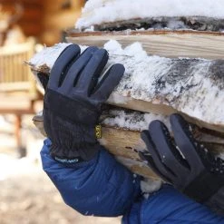 Mechanix Wear MECHANIX FASTFIT INSULATED GLOVES | Men's Softshell Work Glove, Black