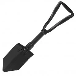 MIL-COM FOLDING SHOVEL | Trifold Entrenching Tool With Bag, 58cm Camping & Survival
