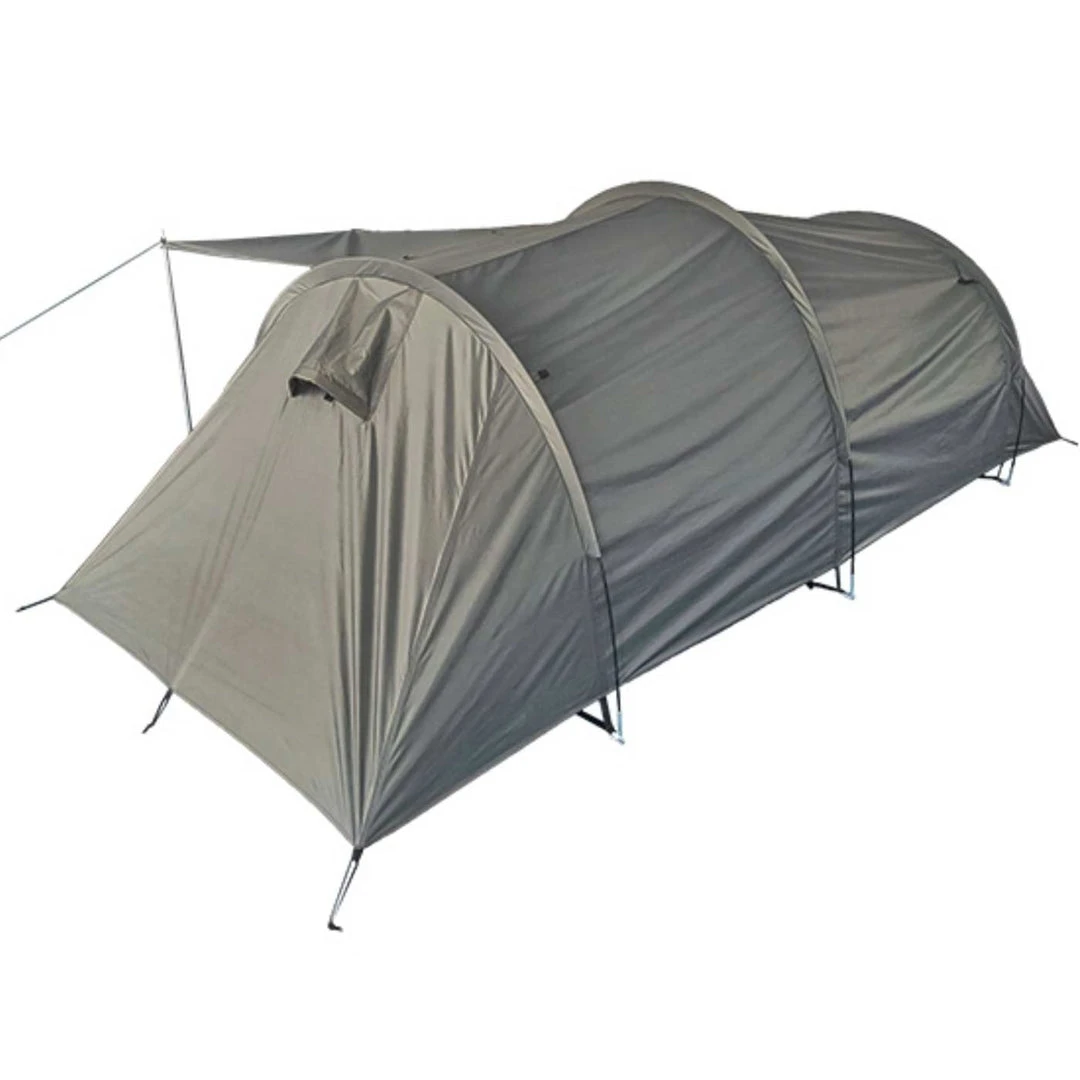 MIL-TEC 2-PERSON PLUS STORAGE TENT | 2 Man, Double Skin With Two Pods 2 MIL-TEC 2-PERSON PLUS STORAGE TENT | 2 Man, Double Skin With Two Pods